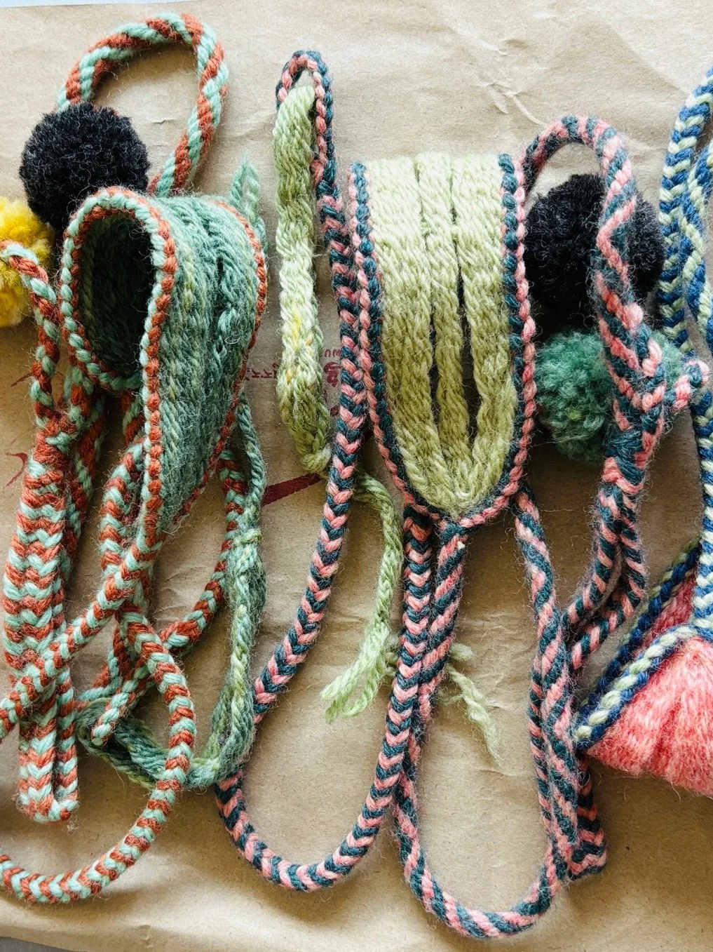 Dopamine wool phone chain collection
